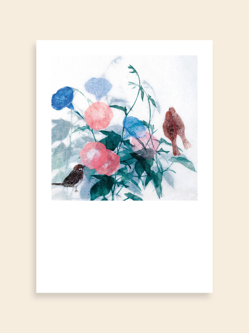 HISHIKI_2_artqoo_woocommerce_50x35 Kachō-ga 花鳥画 - Ipomea e passeri